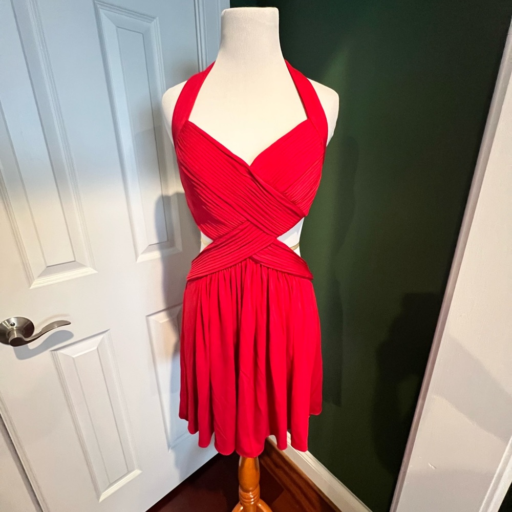 BCBG cut out dress